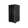 Põrandakapp 19" 27U 600x800mm klaasuks must Põrandakapp 19" 27U 600x800mm klaasuks must