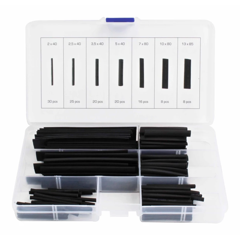 Termok. komplekt must 127 osa 2-13mm ASTA