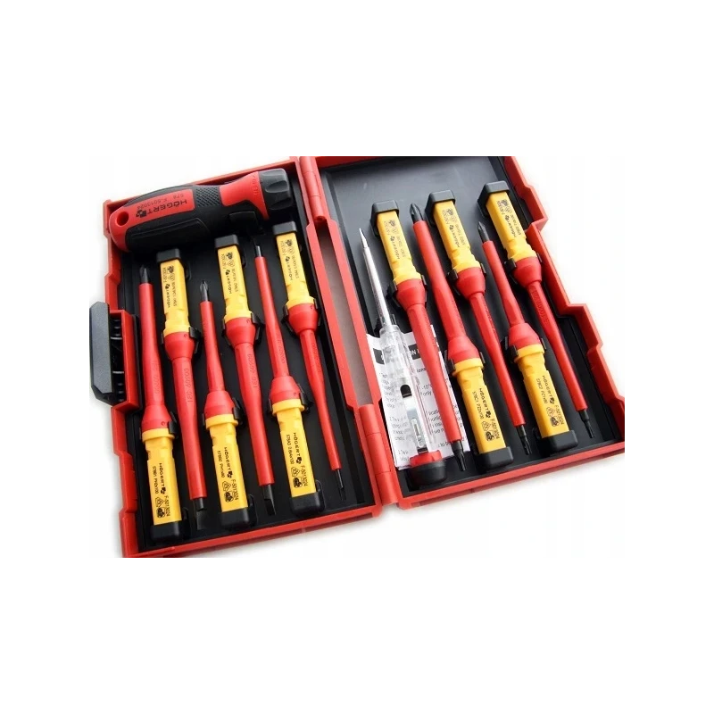 Kruvikeeraja kompl. 13 osa 1000V vahetatavad otsikud