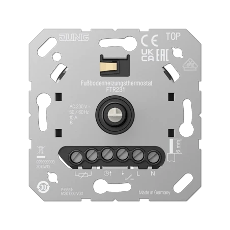 FTR231 Floor thermostat 10A