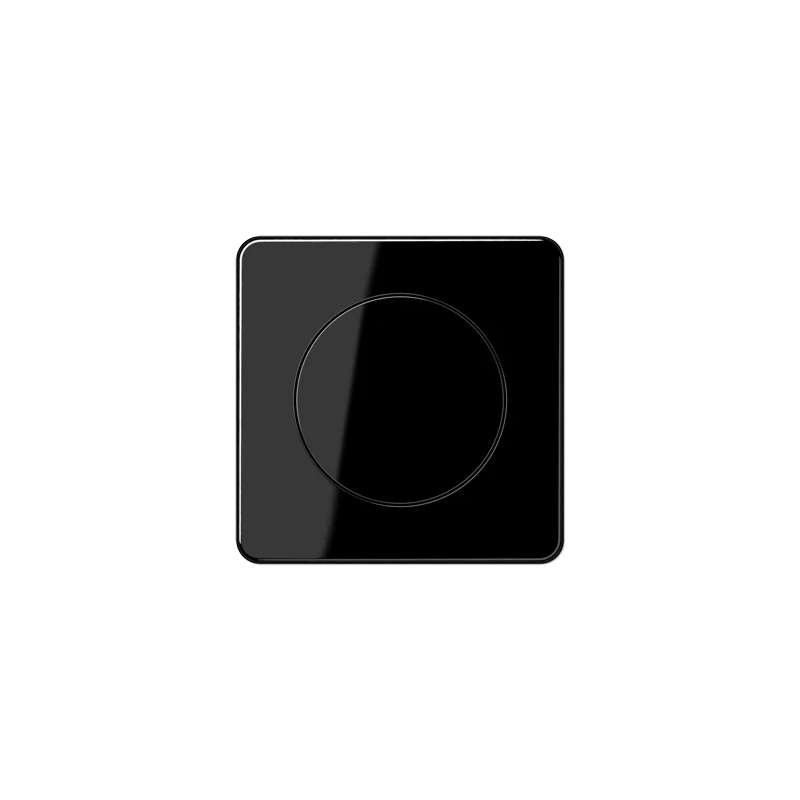CD1740SW dimmer center plate black