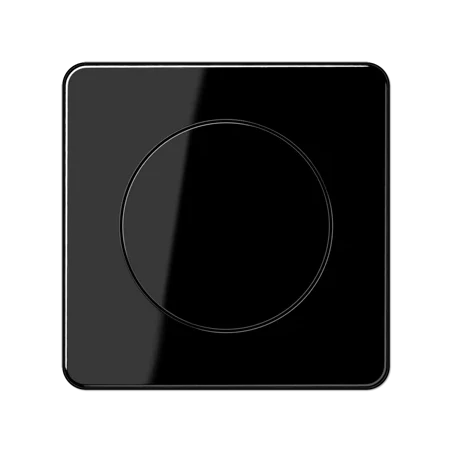 CD1740SW dimmer center plate black