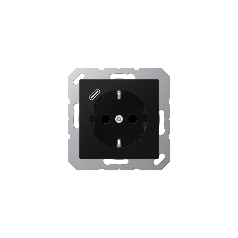 A1520-18CSWM  A Series outlet + USB C matt graphite black