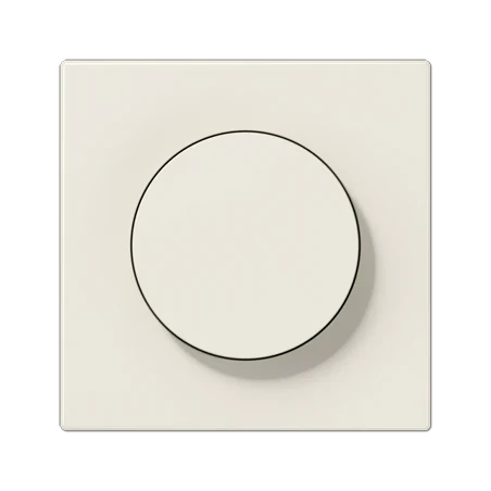 LS 1740 centre plate for rotary dimmer ivory