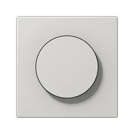 LS 1740 centre plate for rotary dimmer lightgray