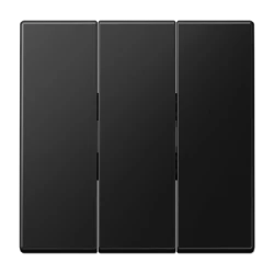 LS 993 BFSWM 3-gang rocker matt graphite black