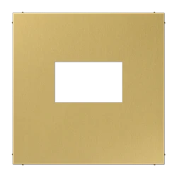 ME1969USBC cover for speaker & USB classic brass