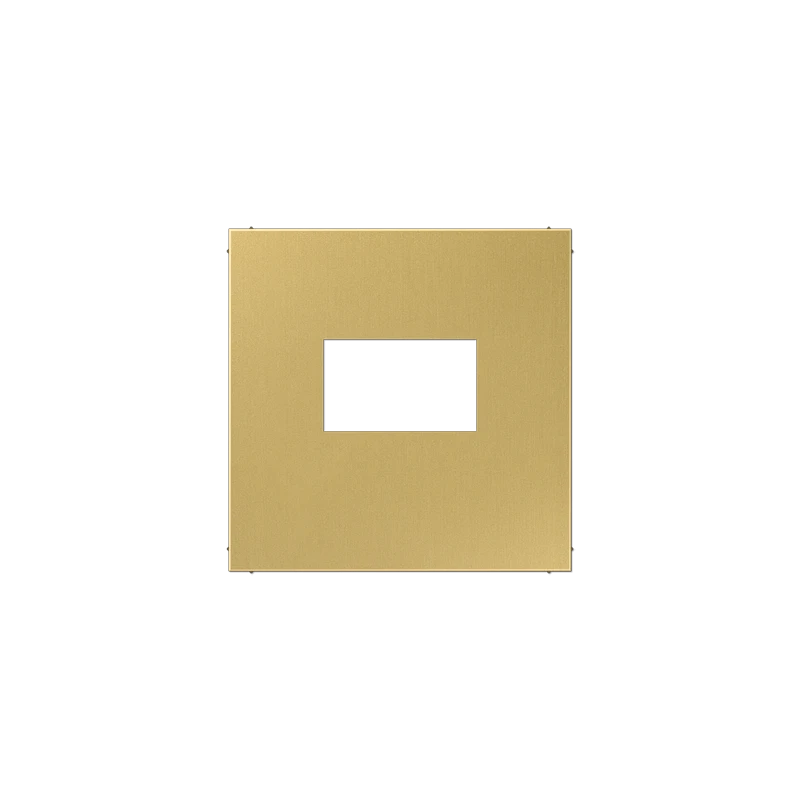 ME1969USBC cover for speaker & USB classic brass