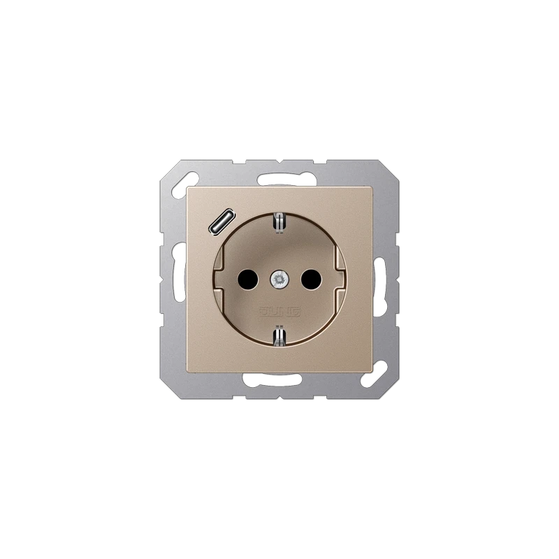 A1520-18CCH A seeria pistikupesa + USB C šampanja