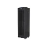 Põrandakapp 19" 42U 600x600mm LCD perforeeritud uks must Põrandakapp 19" 42U 600x600mm LCD perforeeritud uks must
