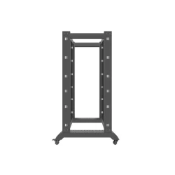 Lahtine põrandaraam 27U 600x800 must