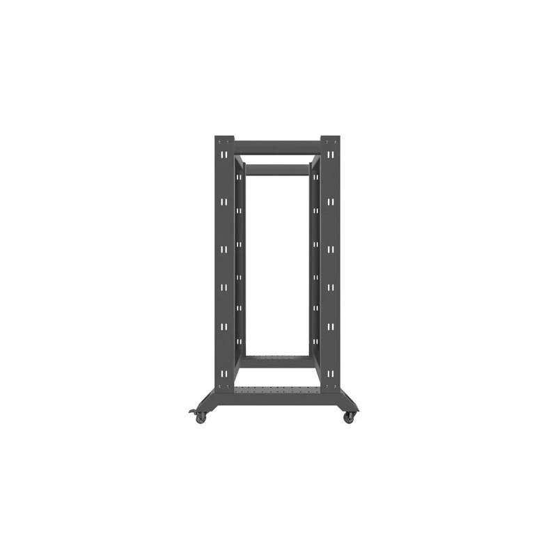 Lahtine põrandaraam 19" 27U 600x800 must