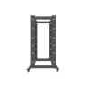 Lahtine põrandaraam 19" 27U 600x800 must Lahtine põrandaraam 19" 27U 600x800 must