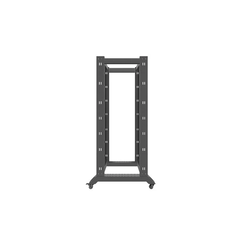 Lahtine põrandaraam 19" 32U 600x800 must