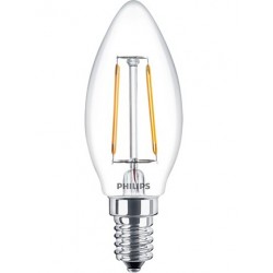 CLA LEDCandle 4.3-40W B35 CL E14 clear