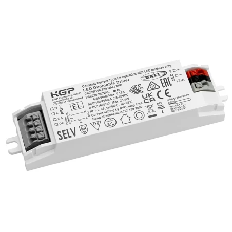 Led Driver 23W 100-700mA DALI2 dimm NFC