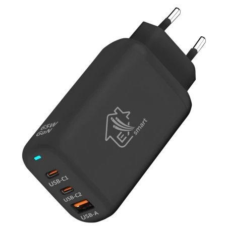 USB laadija 65W USB A + 2x USB C