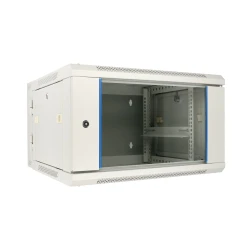 Seinakapp 19" 12U 600x600mm klaasuks AZH swing