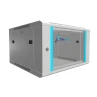 Seinakapp 19" 6U 600x600mm klaasuksega Seinakapp 19" 6U 600x600mm klaasuksega
