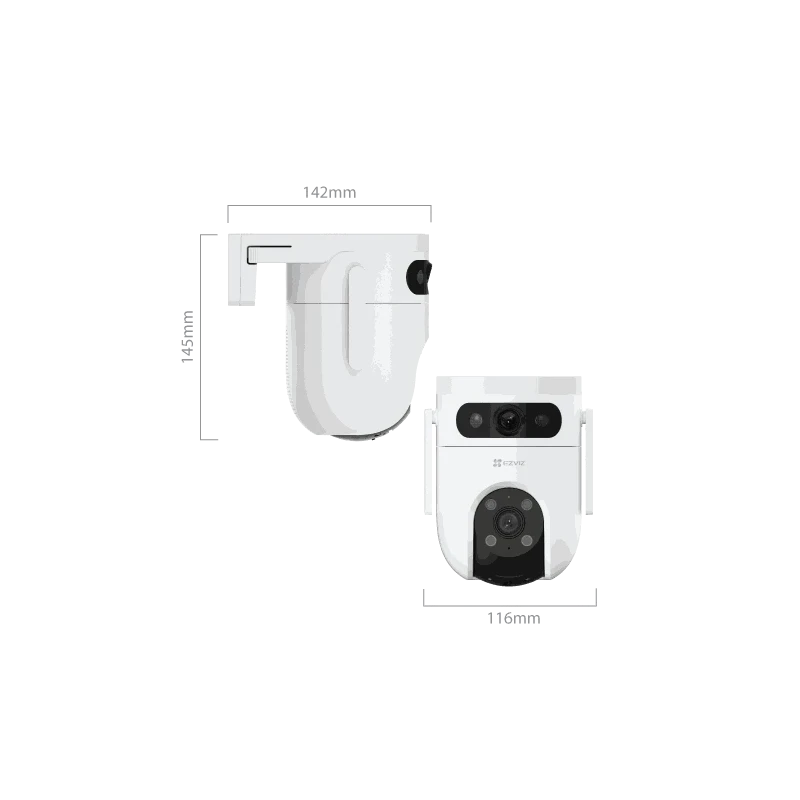 Väli pöördkaamera H9C 5MP wifi