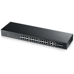 Switch 24x 1Gb + 4x SFP managed Zyxel