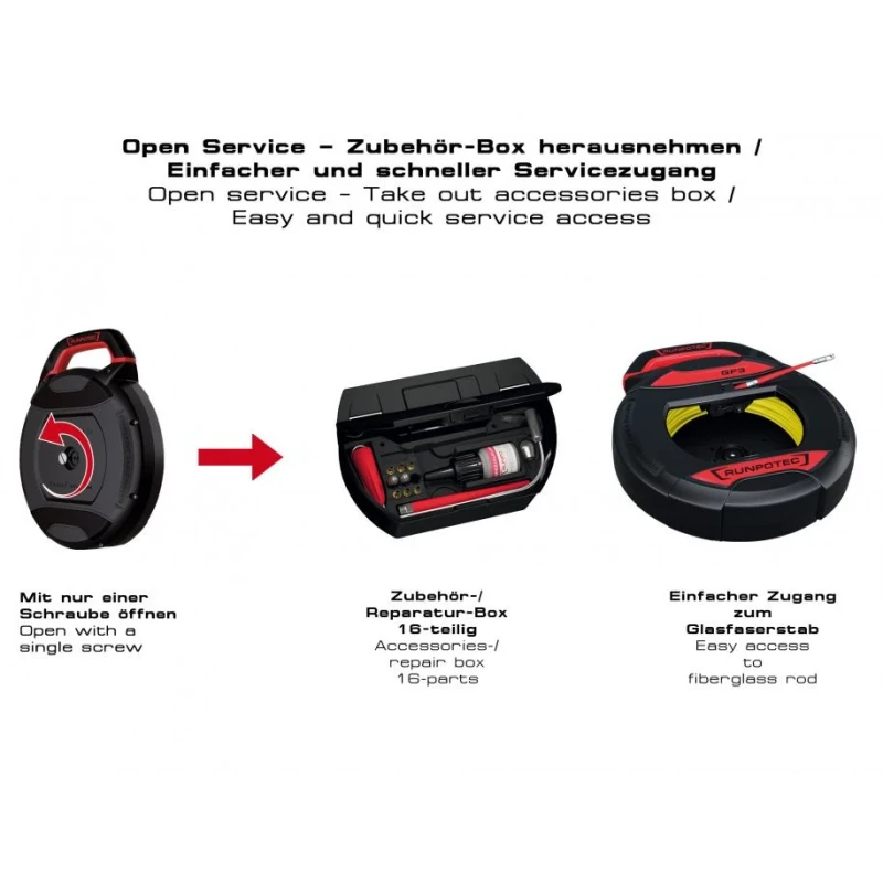 Fiibertrossi komplekt boksis 3mm