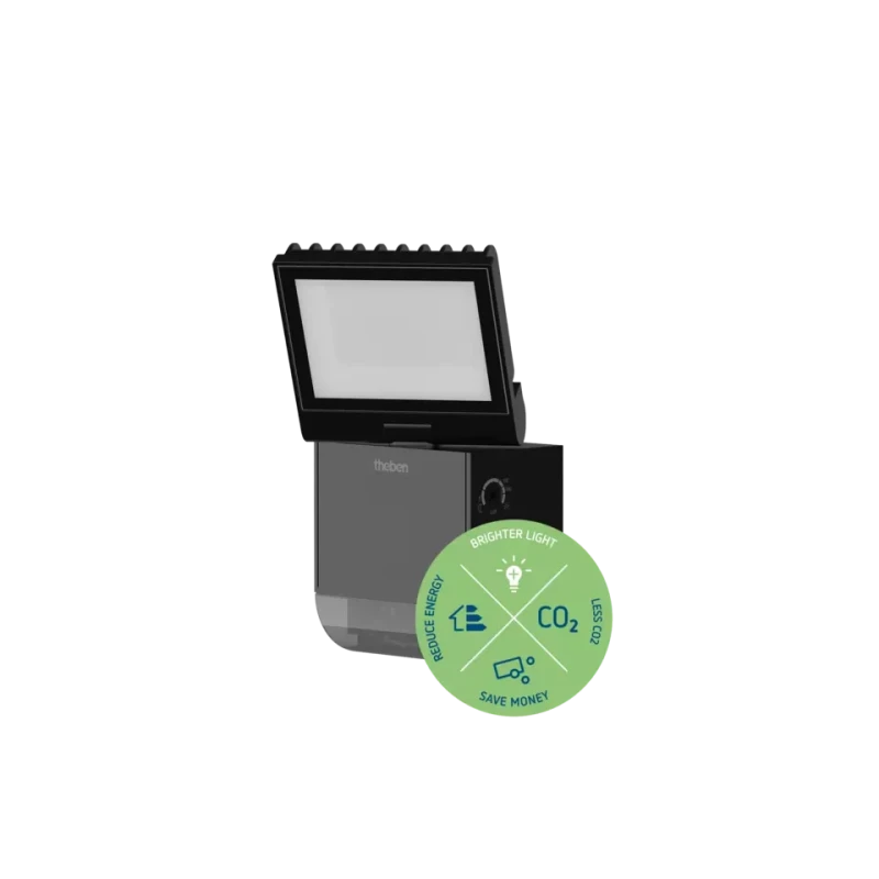 theLeda S8-100 liikumisanduriga prožektor 900lm IP55