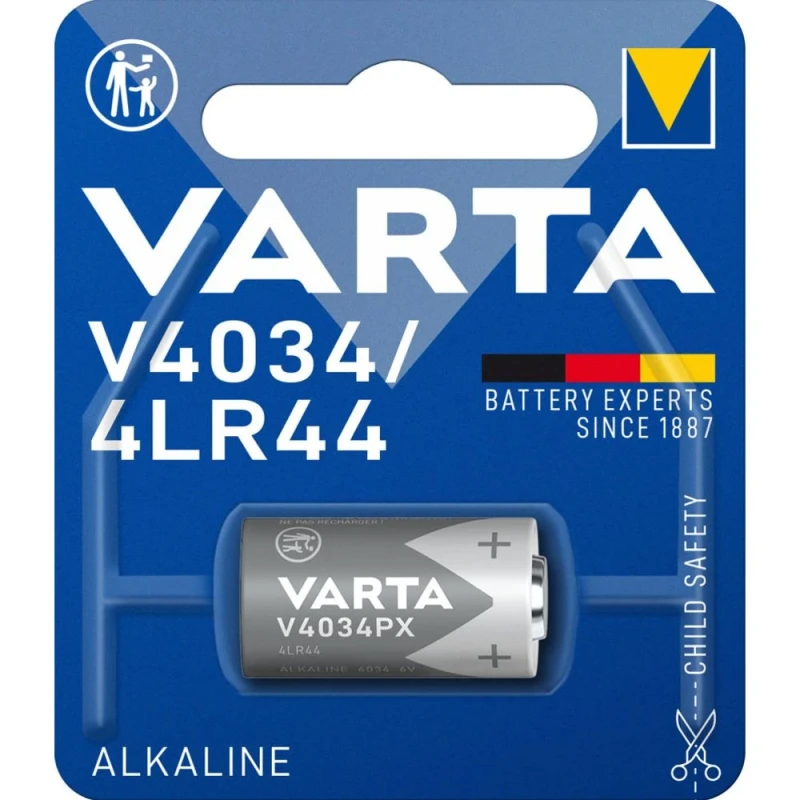 Varta patarei V4034PX 6V 4LR44