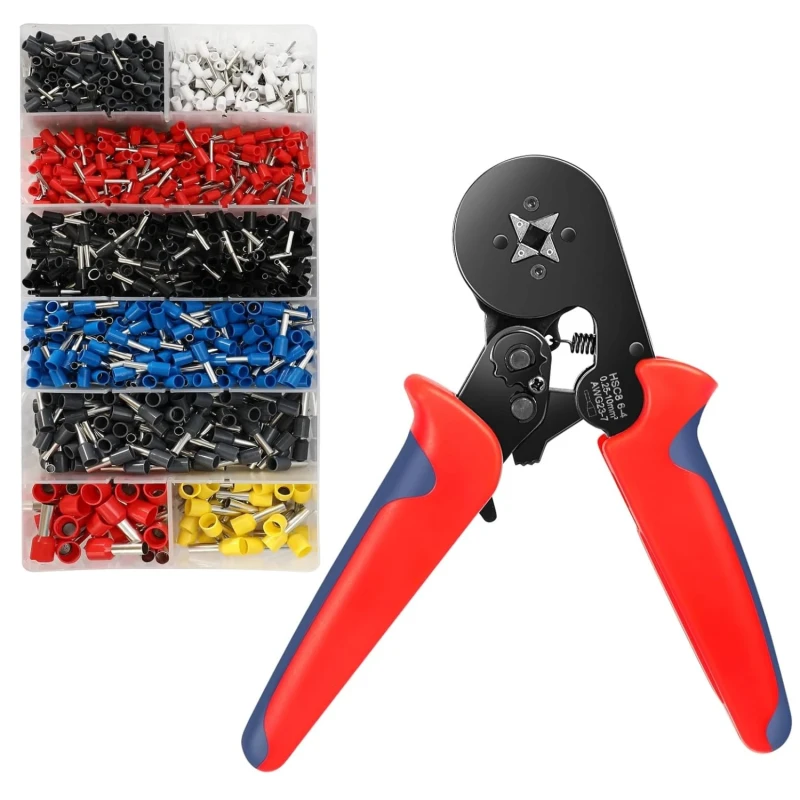 Hülsipress 0,25-10mm2 otsahülssidega 1200 osa