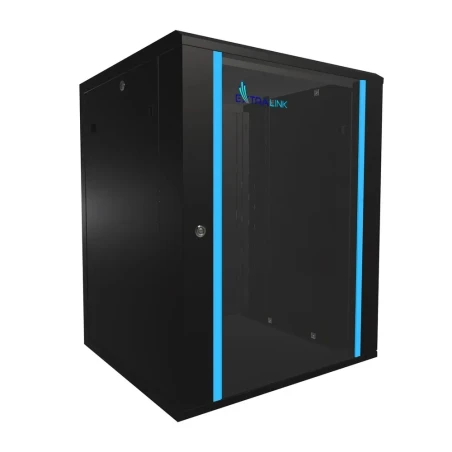 Seinakapp 19" 15U 600x600 klaasuks Seinakapp 19" 15U 600x600 klaasuks