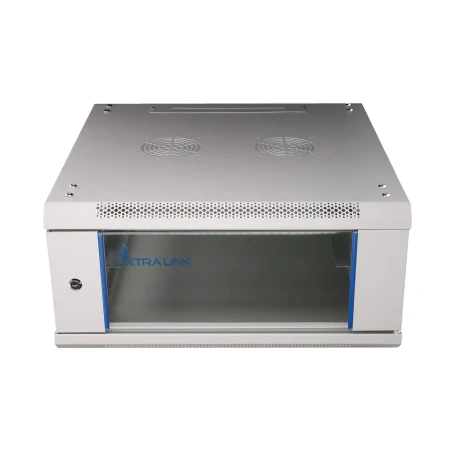 Seinakapp 19" 4U 600x600mm klaasuksega Seinakapp 19" 4U 600x600mm klaasuksega