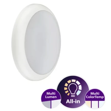 WL070V G2 LED Plafoon IP65 Ø300mm 1800lm WL070V G2 LED Plafoon IP65 Ø300mm 1800lm