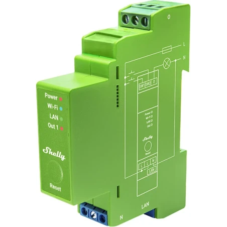 Dimmer 1PM PRO 200W LAN WiFi BT Shelly Dimmer 1PM PRO 200W LAN WiFi BT Shelly