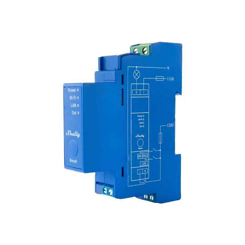 Shelly 1 PRO Relay 16A WiFi LAN BT