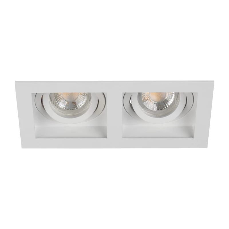 ARET 2xMR16 downlight 90x170 / 100x185mm