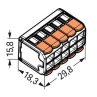 221-420 Wago connector 10x 0,2-4mm² 32A 221-420 Wago connector 10x 0,2-4mm² 32A