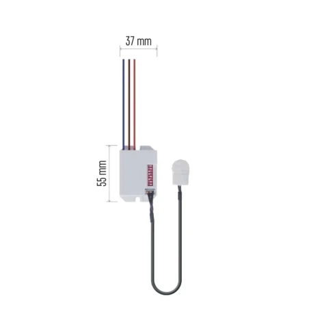 PIR andur mini IP20 800W 360´