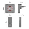 Juhtmevaba uksekell 230V 150m, WIFI GoSmart Juhtmevaba uksekell 230V 150m, WIFI GoSmart