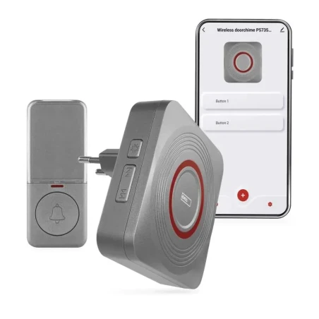 Juhtmevaba uksekell 230V 150m, WIFI GoSmart Juhtmevaba uksekell 230V 150m, WIFI GoSmart