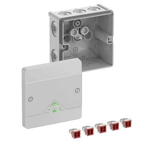 ABOX 040 4² KLEMMIDEGA 102x102x57mm