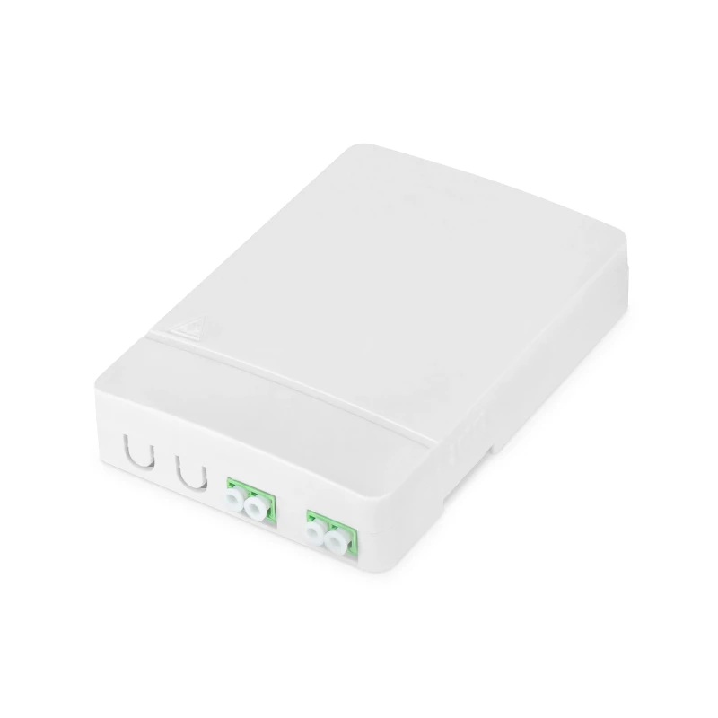 Opt. karp 2x LC APC roh. DX adapterid komplektis