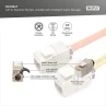 Arvutipesa cat6a varjega KEYSTONE RJ45 tööriistavaba