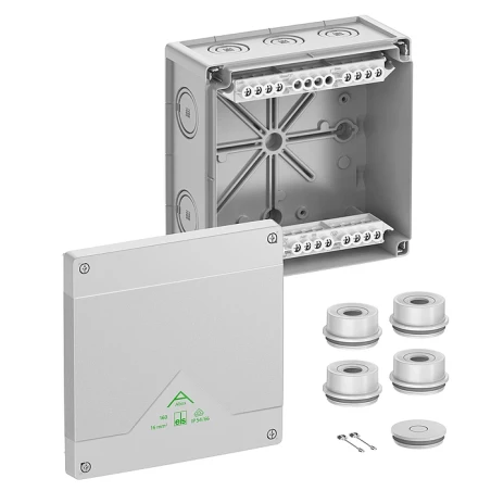 ABOX 160 IP66 KLEMM 152x152x80mm