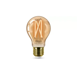 WiZ Bulb A60 E27 7-50W 920-50 Amber CRI90 640lm WiFi
