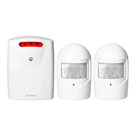 Külastaja kell IP44 juhtmevaba 2 anduriga