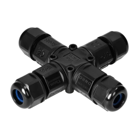 X-jätkumuhv 3x4 kaablile IP68 kruvita