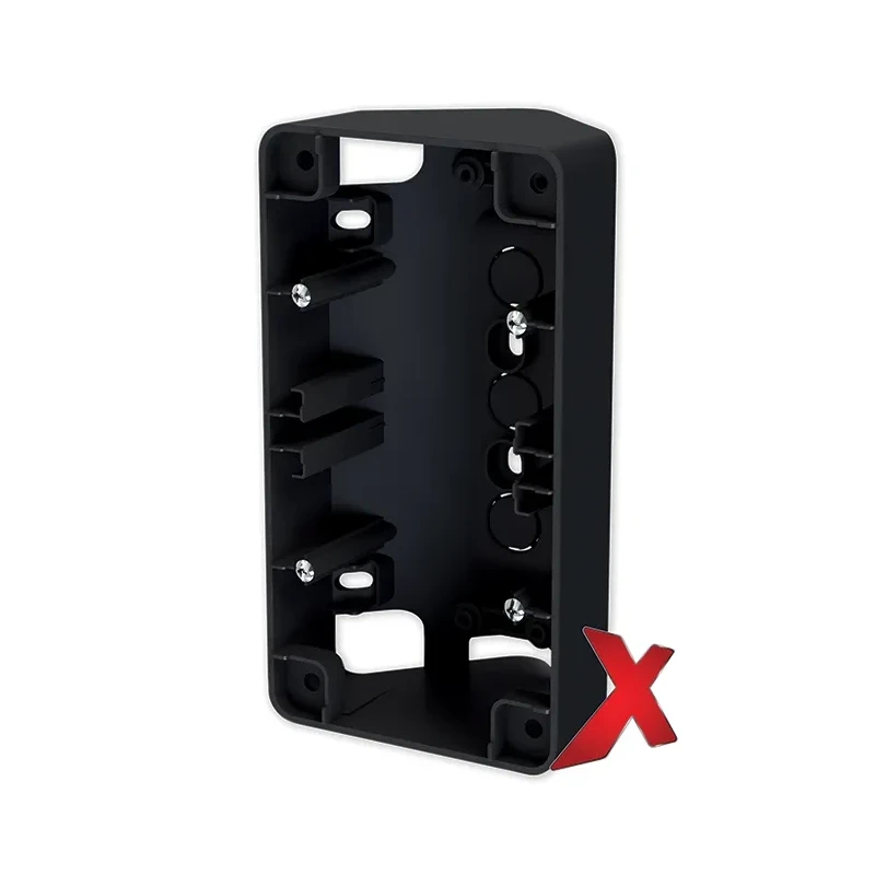 3-ne pistikupesa maandusega must nurga adapterkarbile