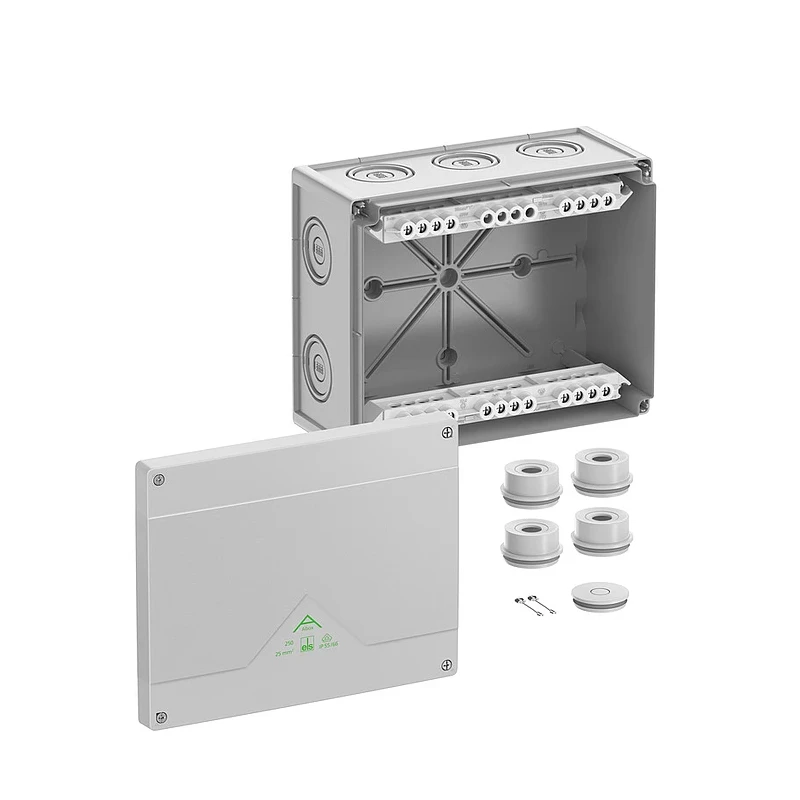 ABOX 250 IP55/66 KLEMMIGA 252x202x120mm