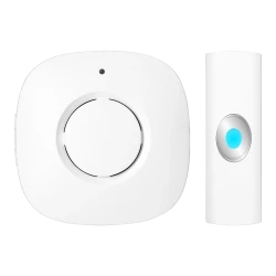 Juhtmevaba uksekell 230V 250m valge