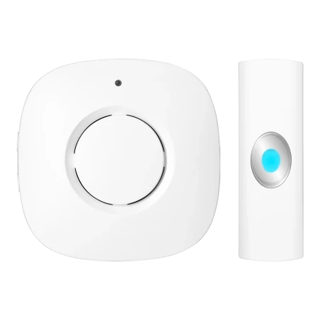 Juhtmevaba uksekell 230V 250m valge